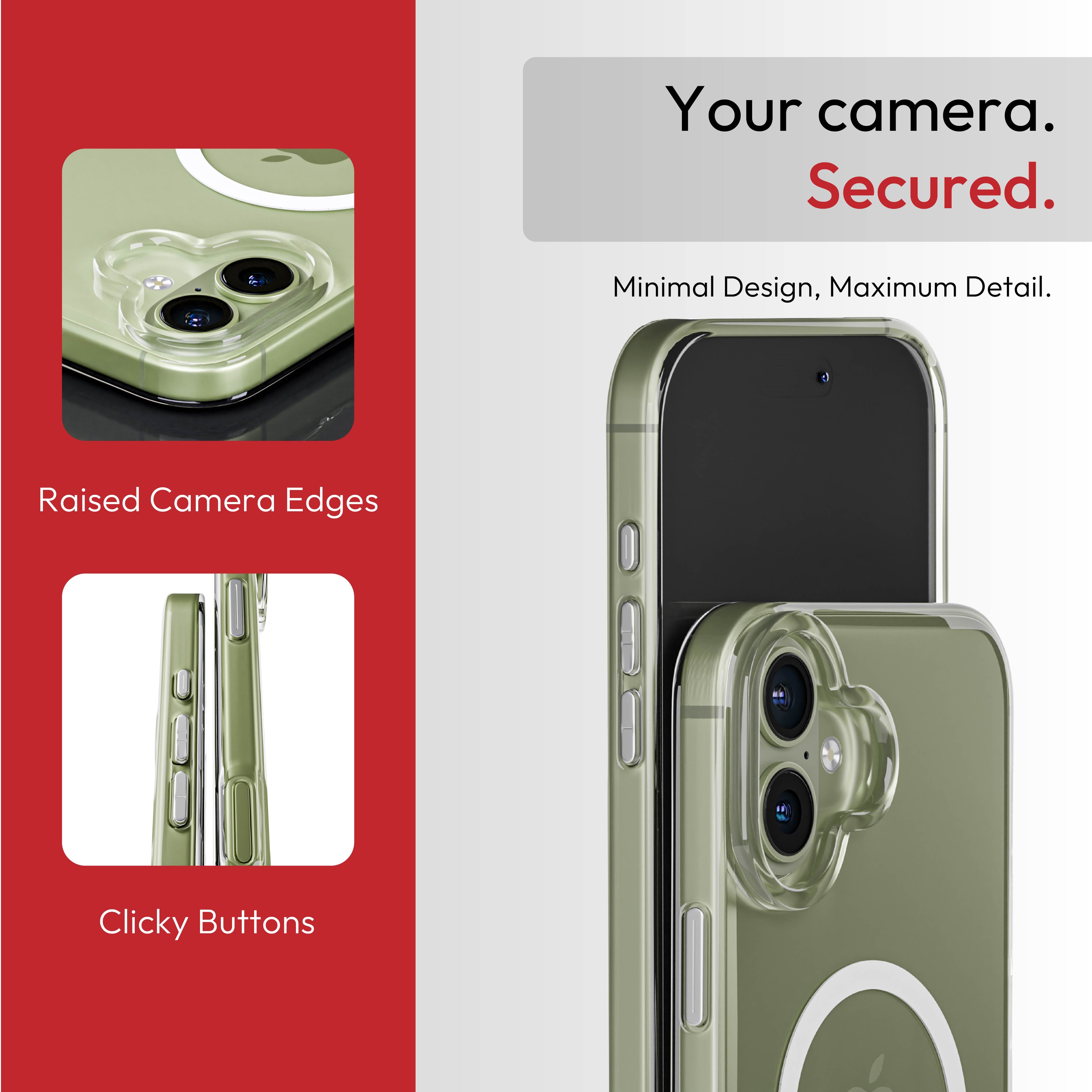 iPhone 17 Clear Armour Anti-Yellow MagSafe Case