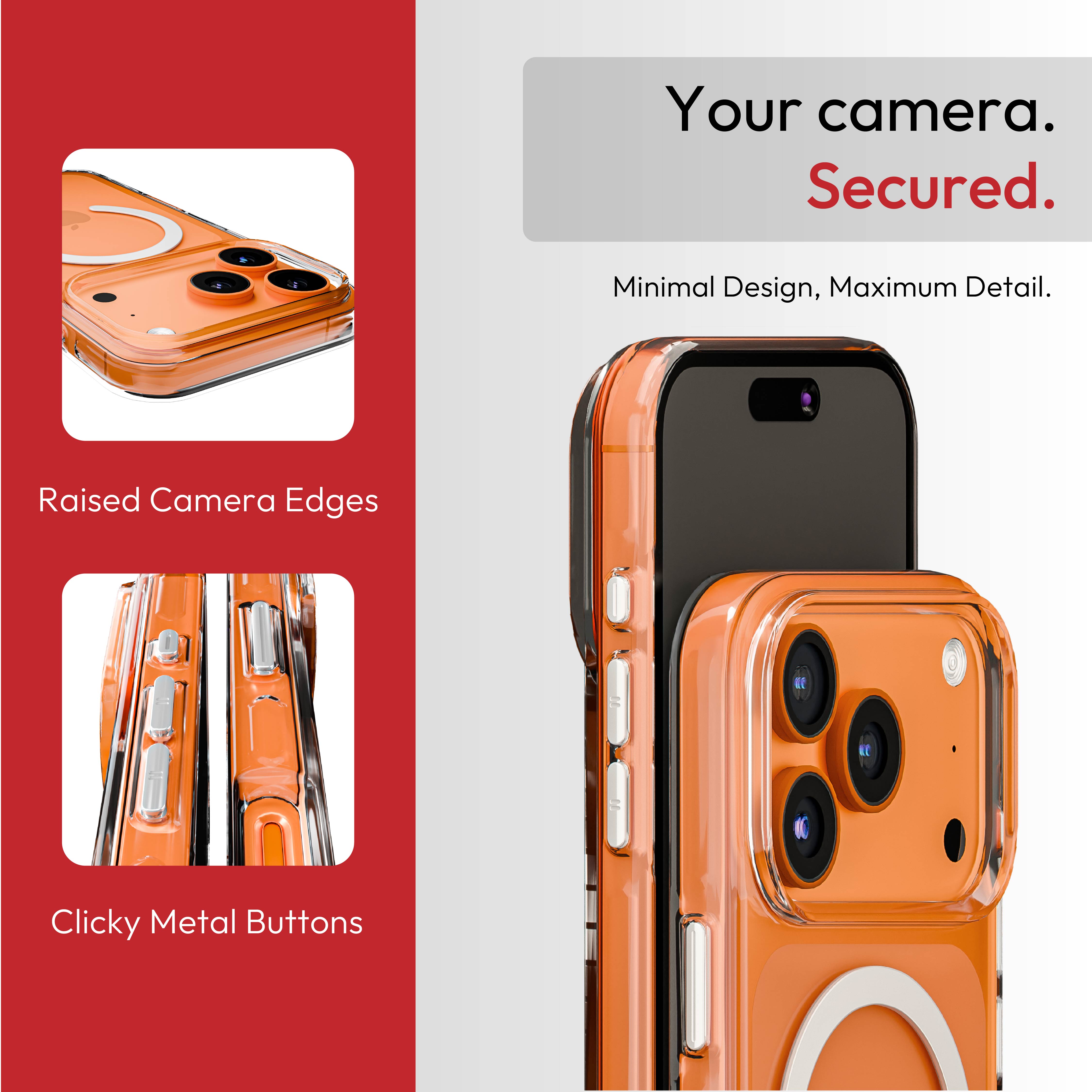 iPhone 17 Pro Clear Armour Anti-Yellow MagSafe Case