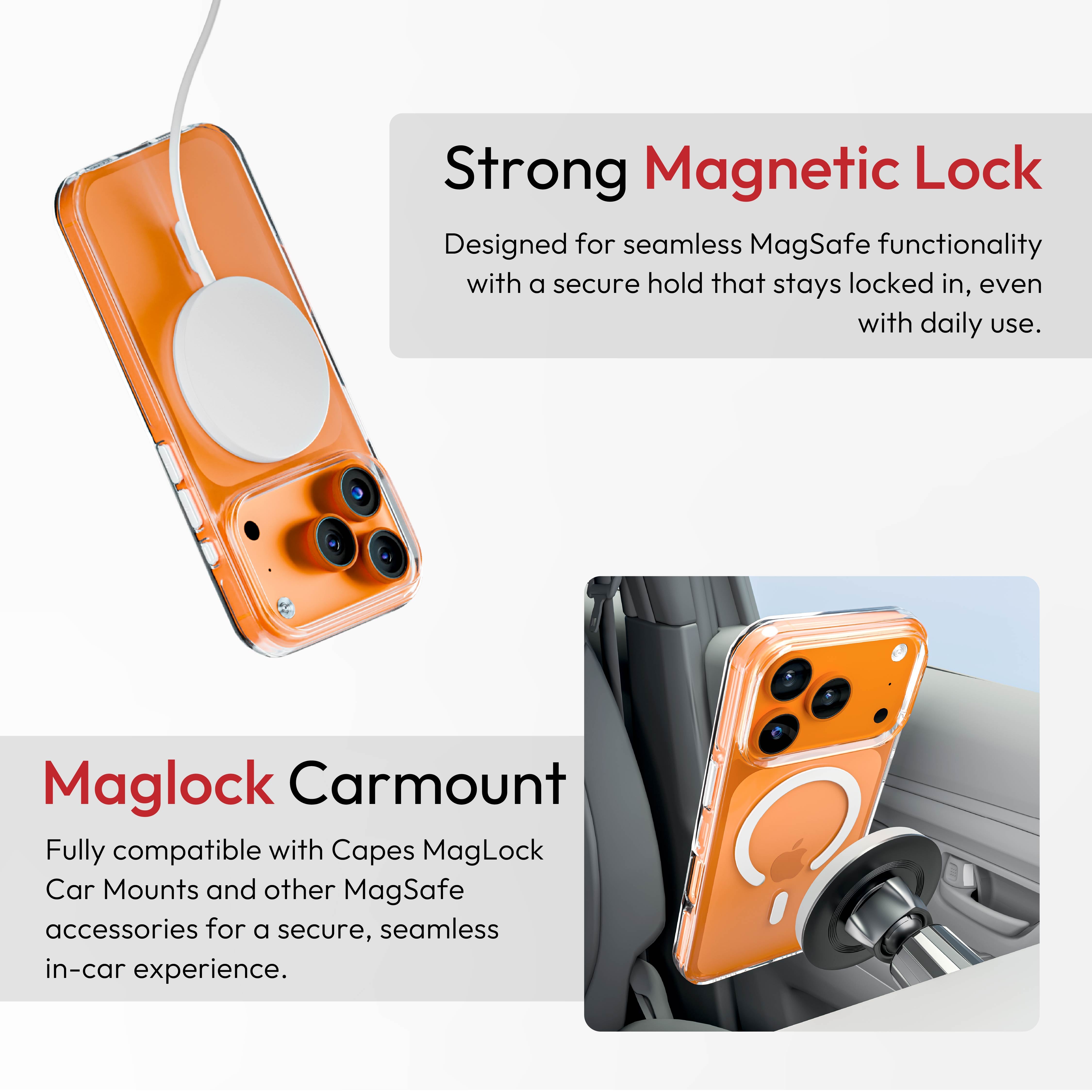 iPhone 17 Pro Max Clear Armour Anti-Yellow MagSafe Case