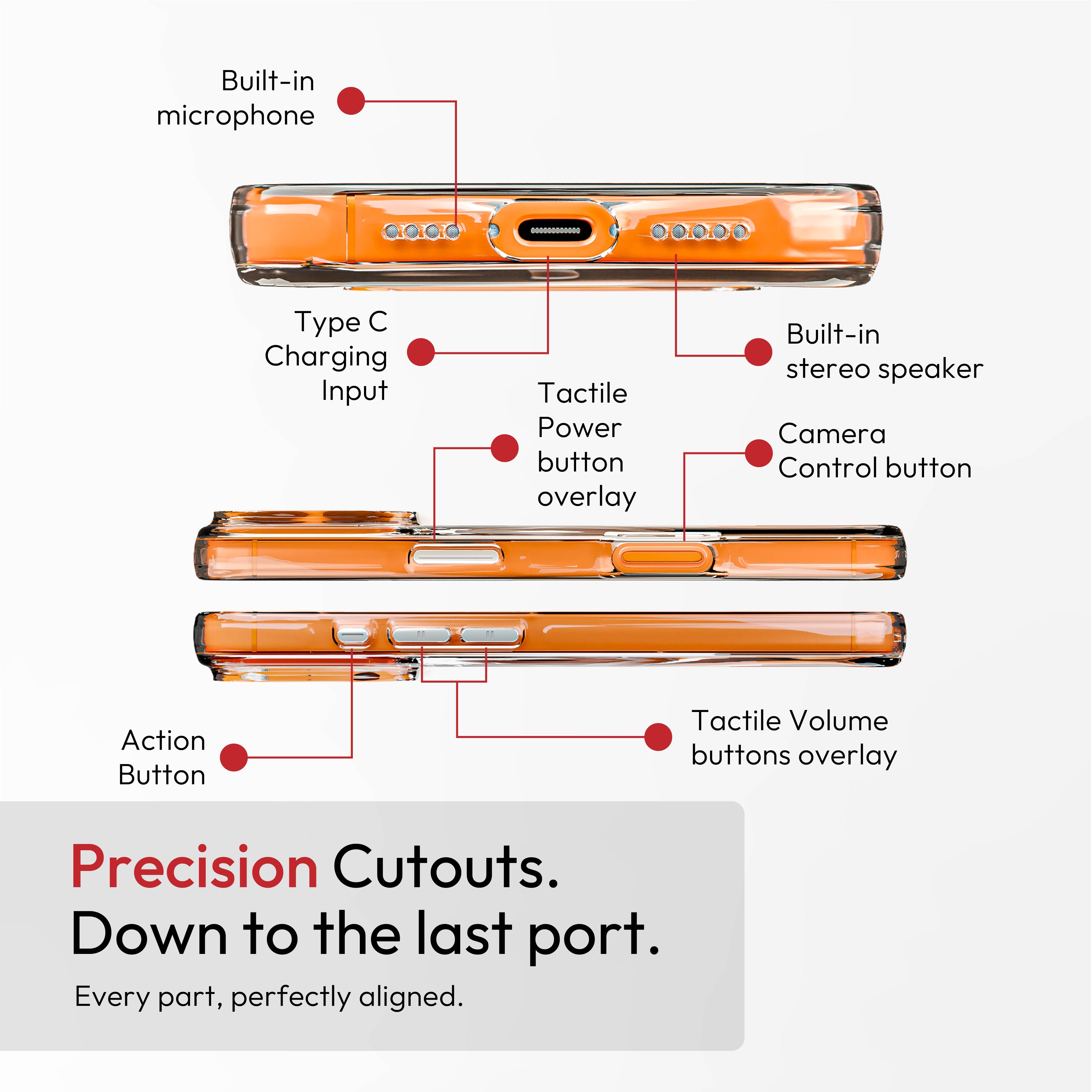 iPhone 17 Pro Clear Armour Anti-Yellow MagSafe Case