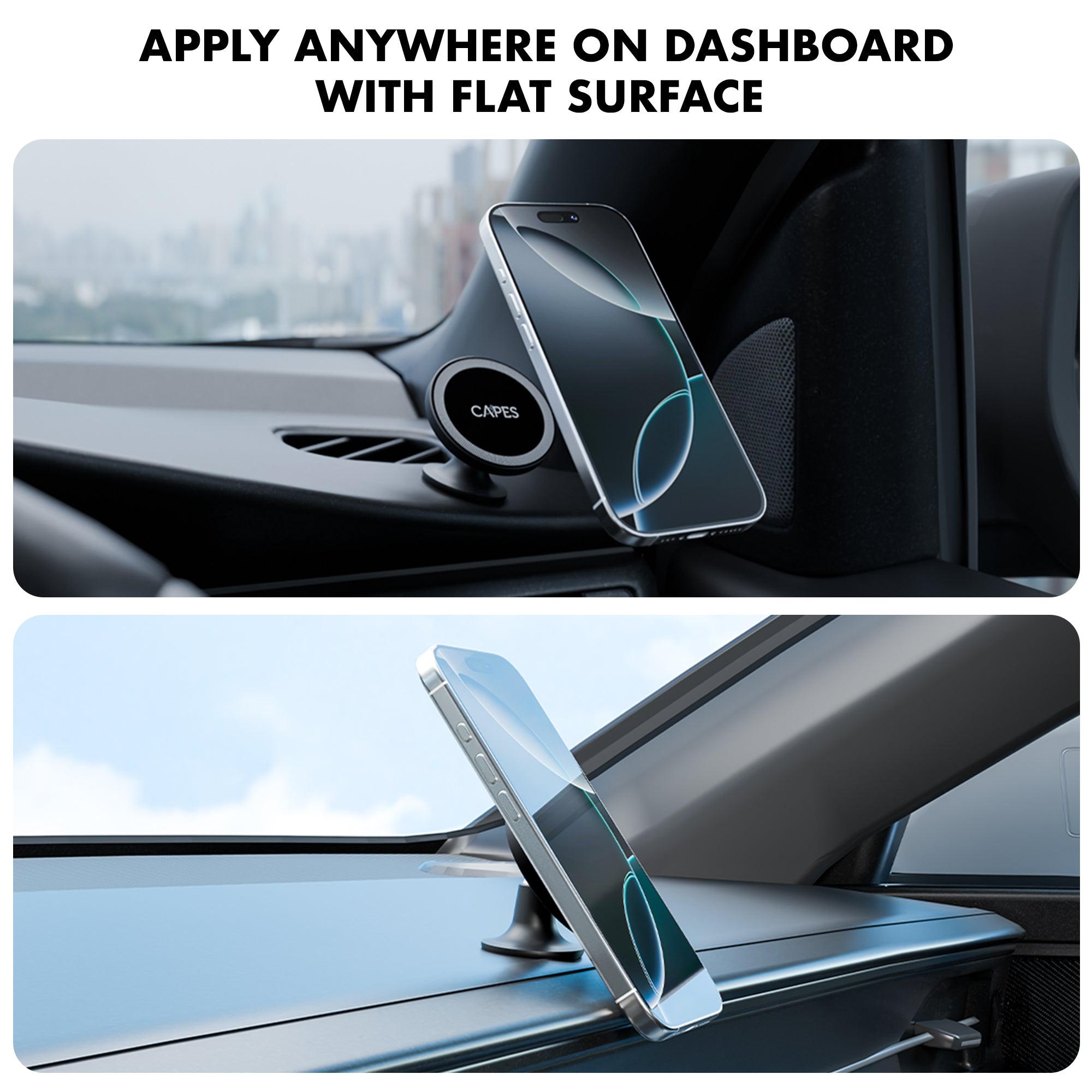 MagLock Car Mount for Dashboard