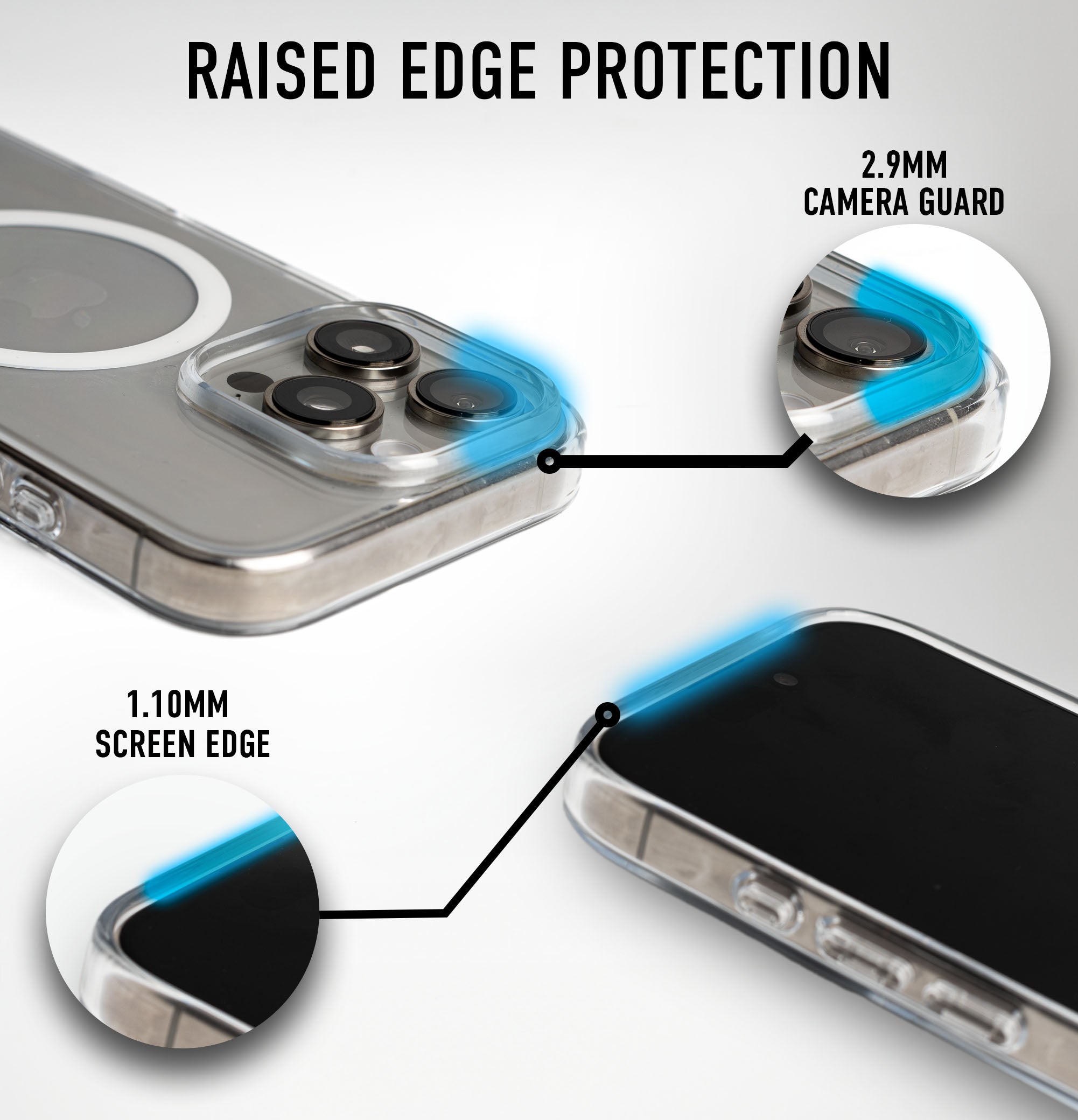 iPhone 14 Pro Clear Armour Anti-Yellow MagSafe Case