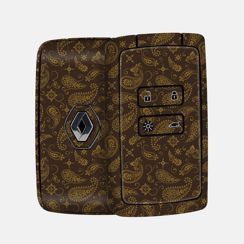 Brown Paisley Key-1