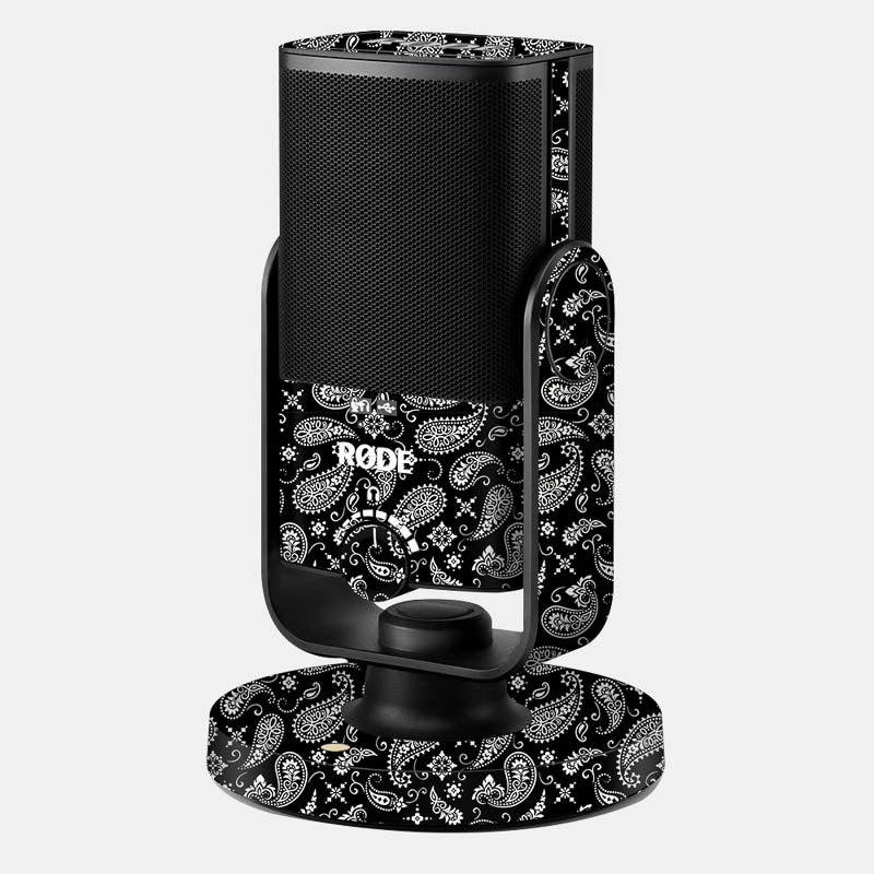 Black Paisley Full Body