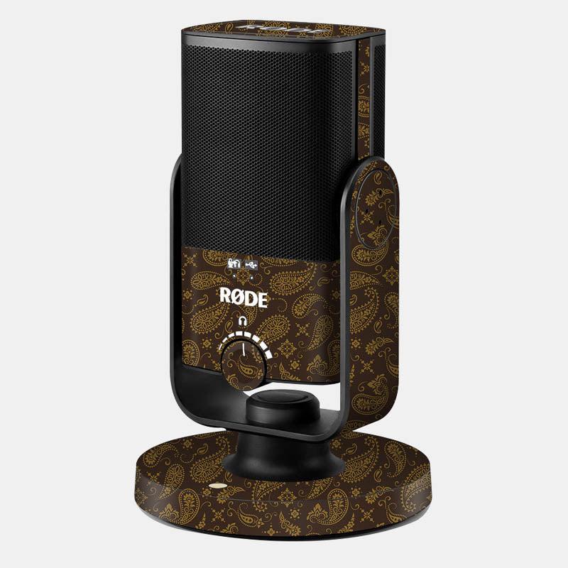 Brown Paisley Full Body