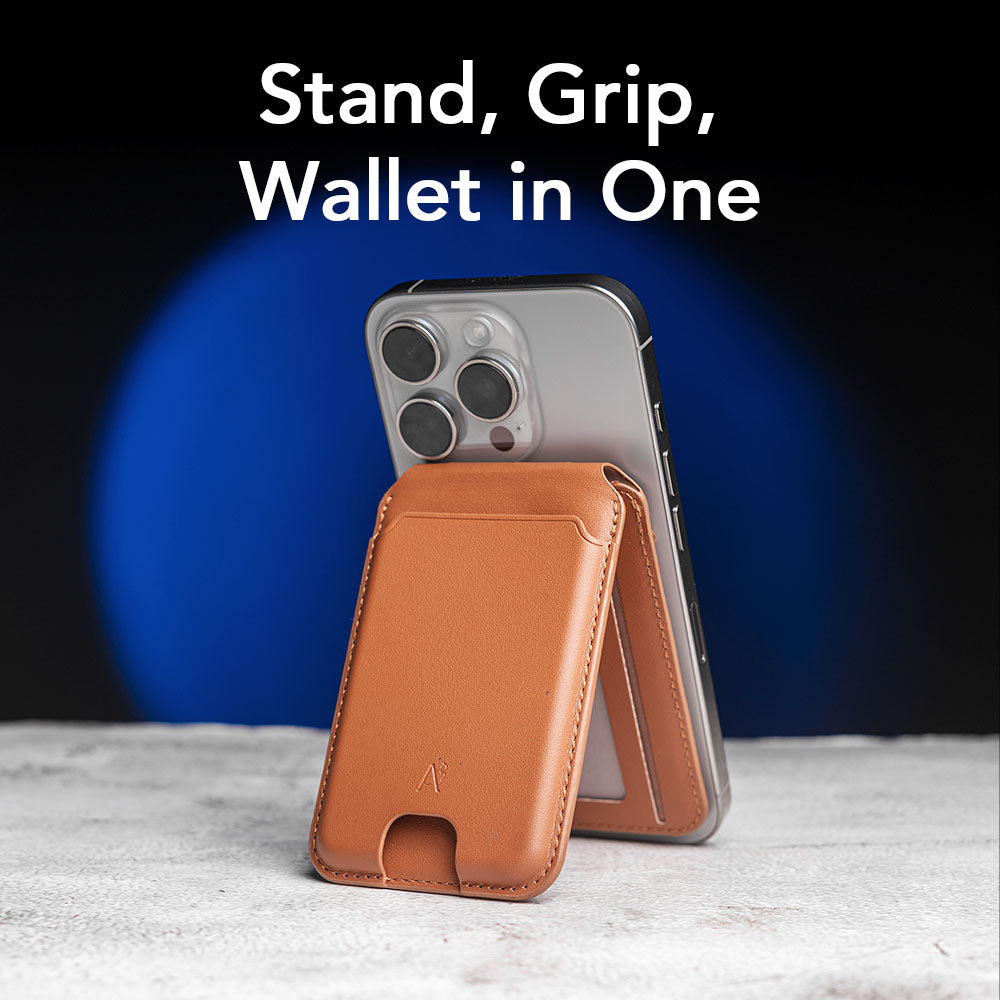 Tan Leather Stand