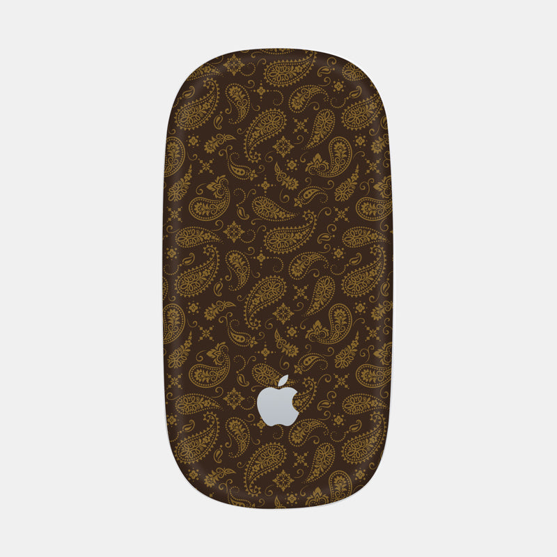 Brown Paisley Full Body