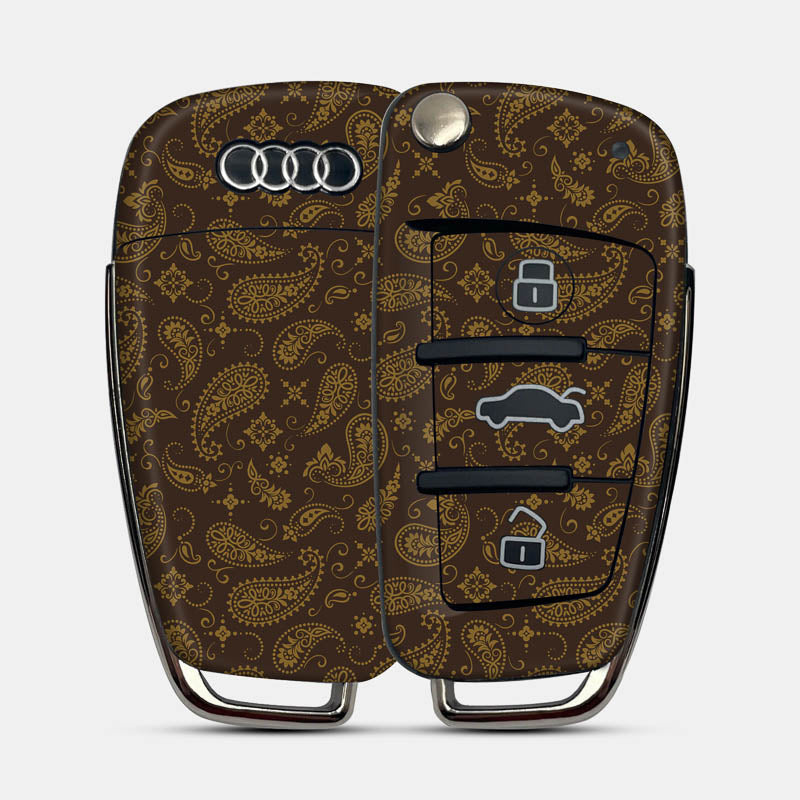 Brown Paisley Key-1