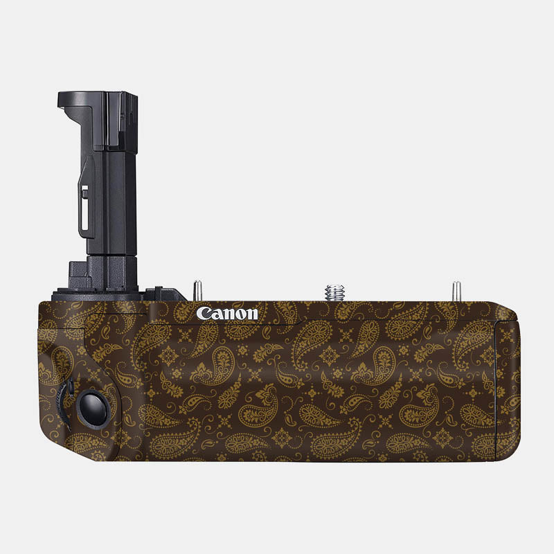 Brown Paisley Full Body