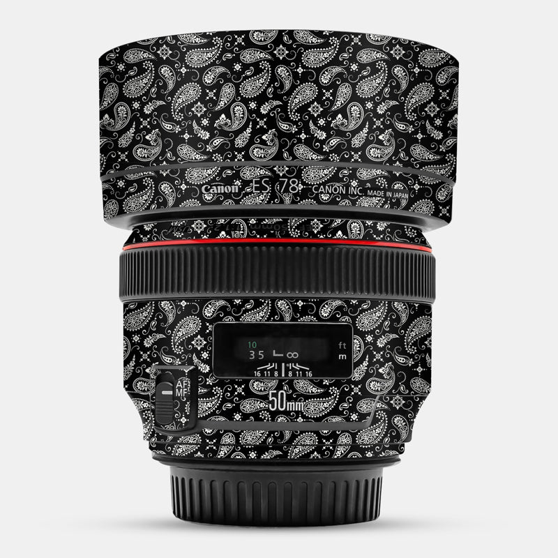 Black Paisley Full Body