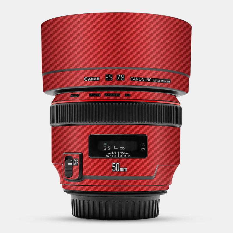 Carbon Fibre Red Full Body