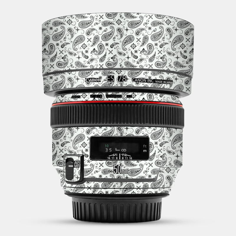 White Paisley Full Body