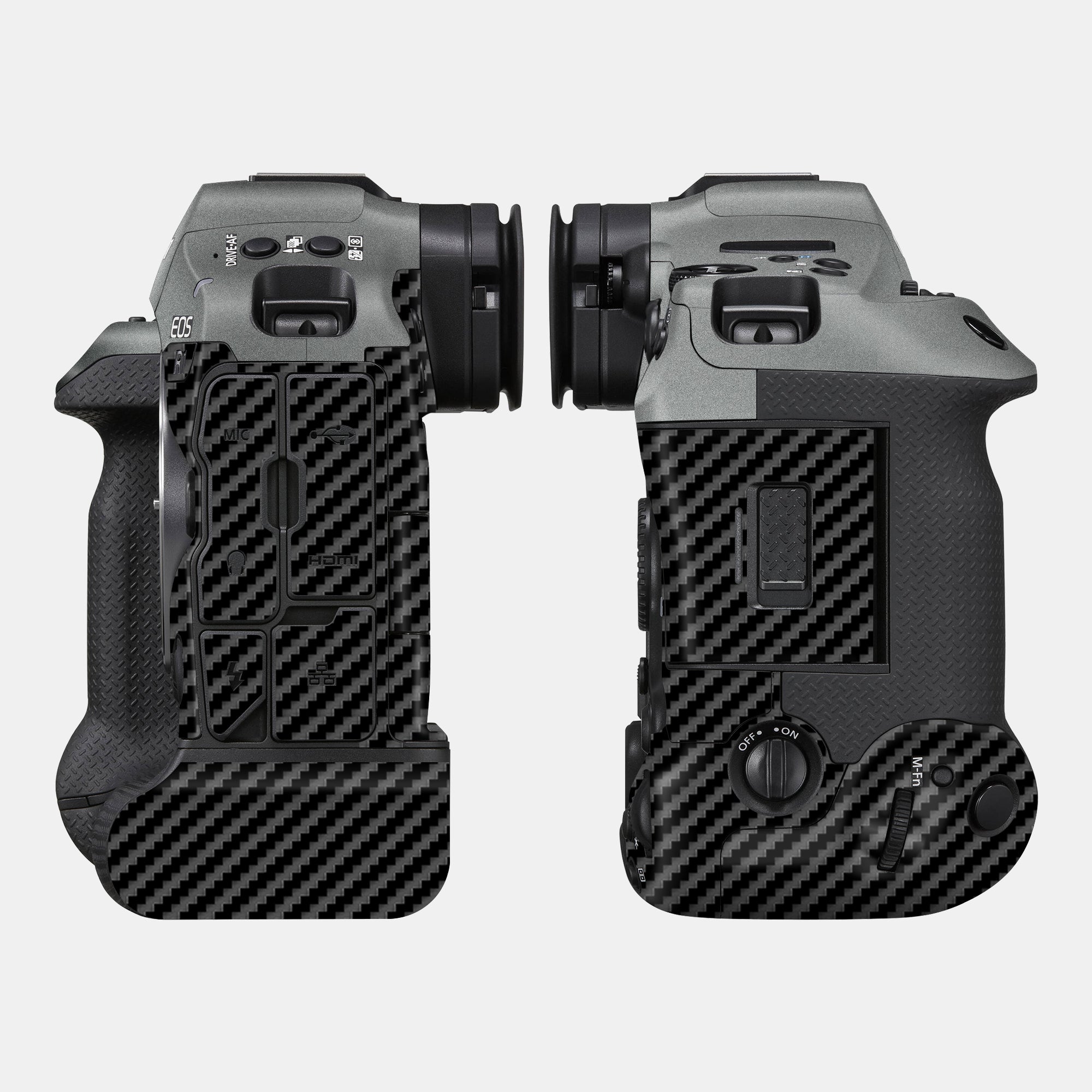 Retro Carbon Fibre Black Full Body