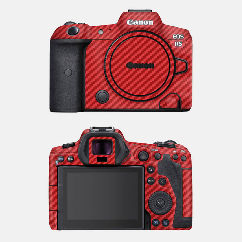 Carbon Fibre Red Full Body