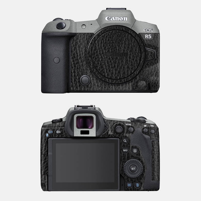 Retro Black Leather Full Body