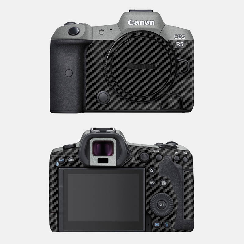 Retro Carbon Fibre Black Full Body