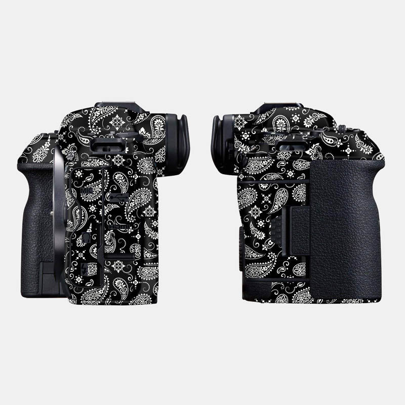 Black Paisley Full Body