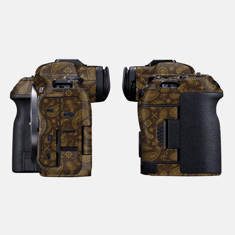 Brown Paisley Full Body