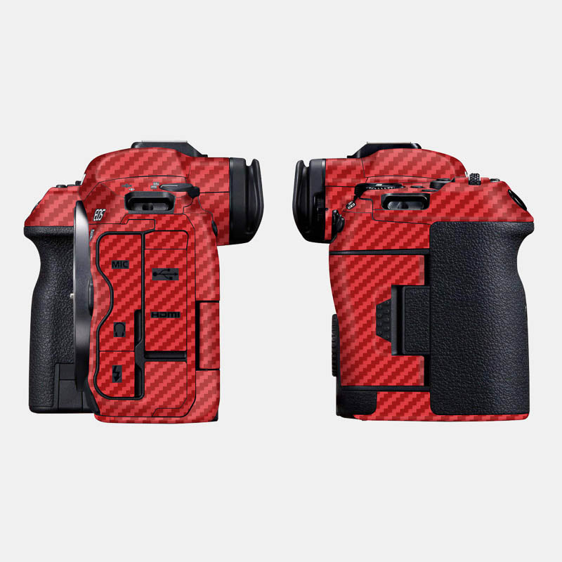 Carbon Fibre Red Full Body