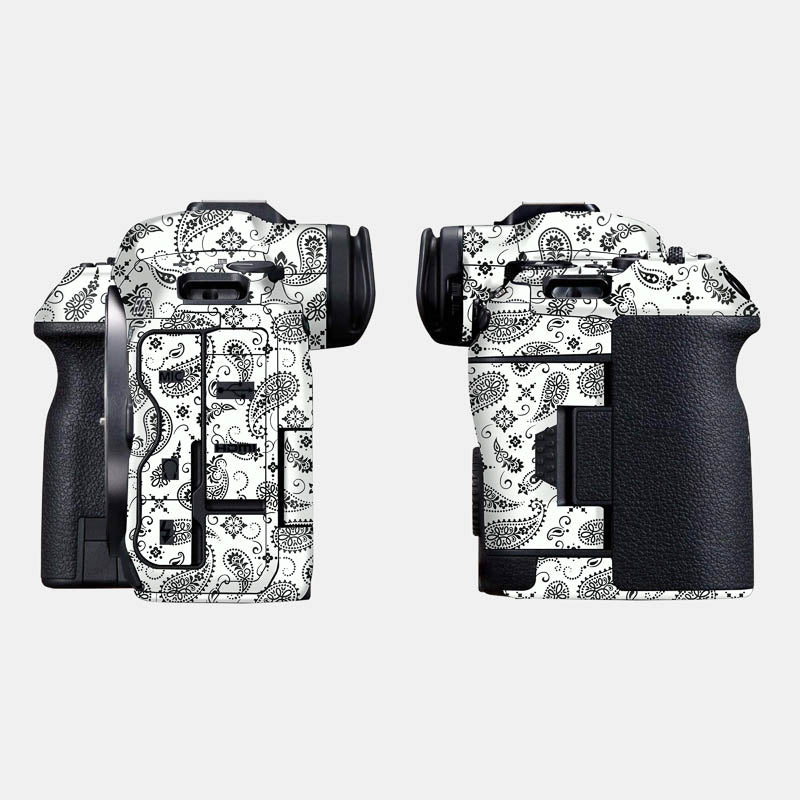 White Paisley Full Body