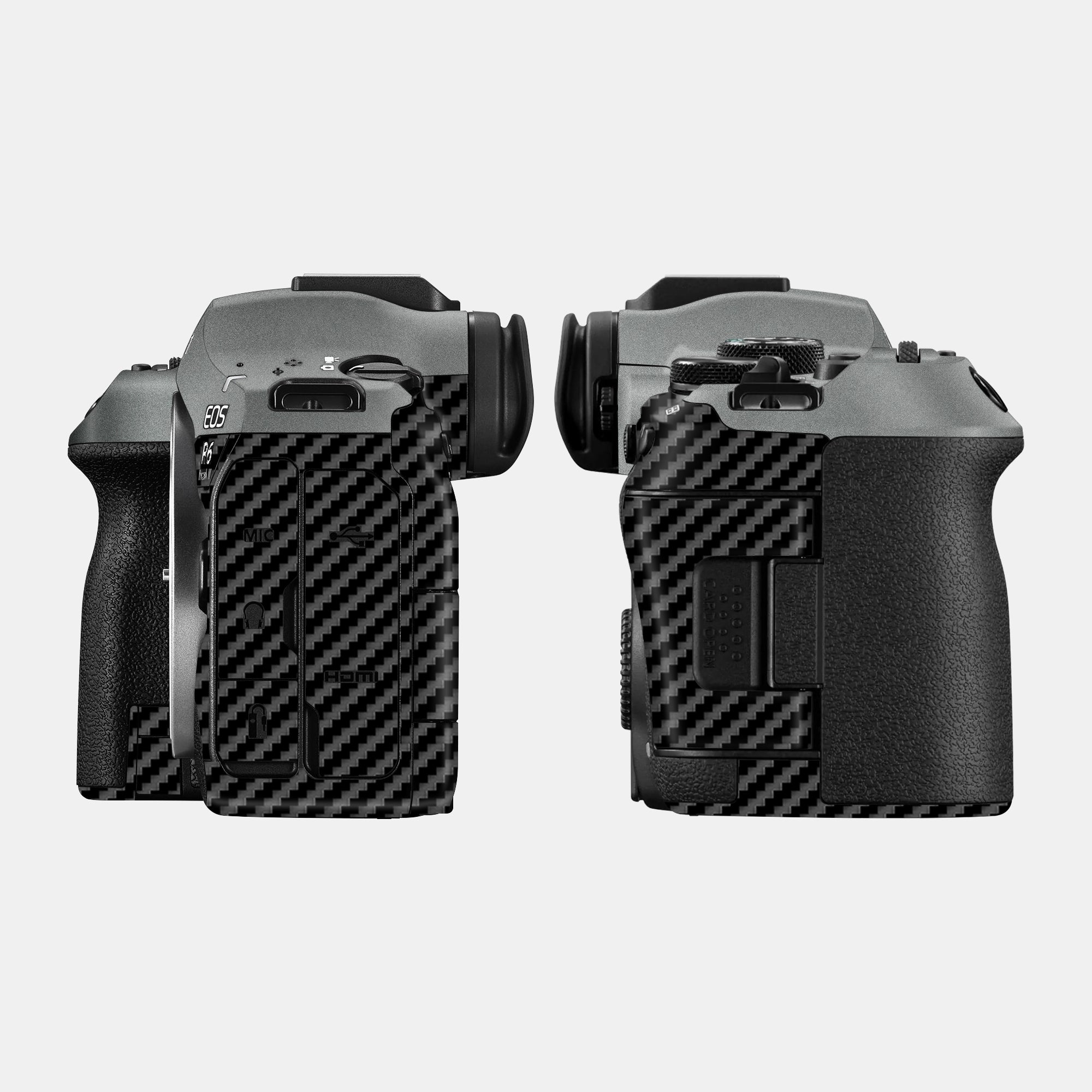 Retro Carbon Fibre Black Full Body