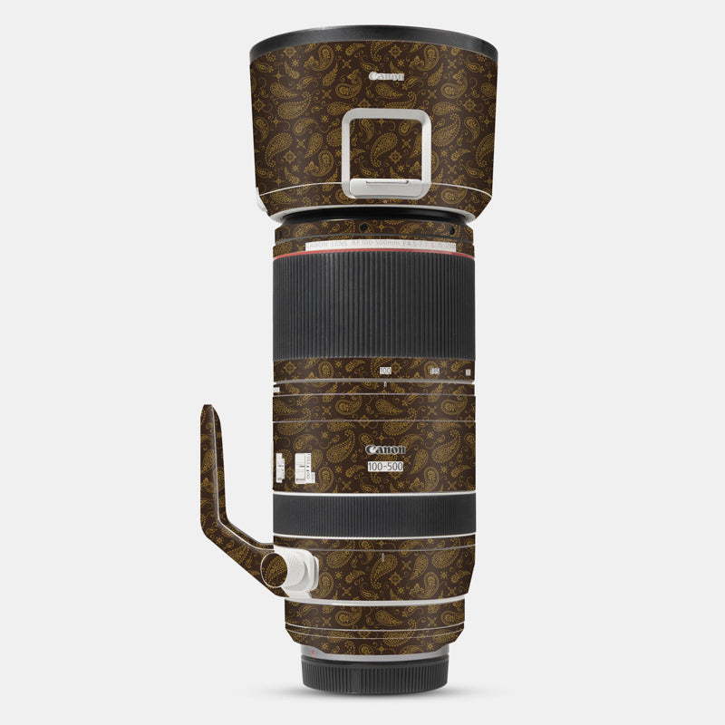 Brown paisley Full Body