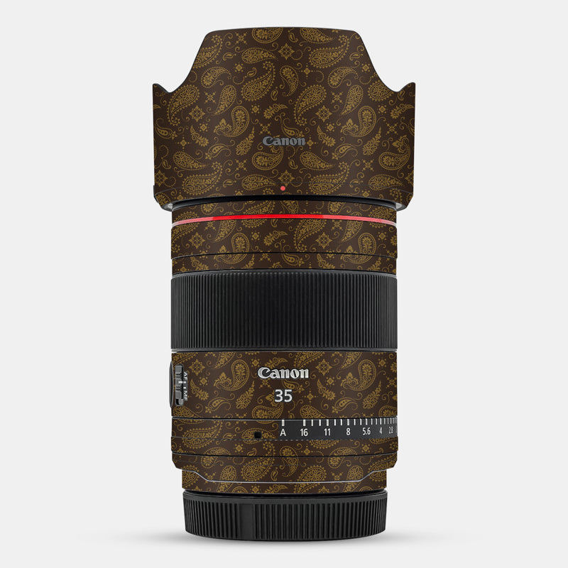 Brown Paisley Full Body