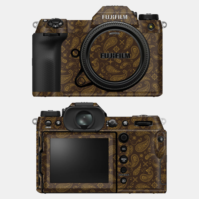 Brown Paisley Full Body