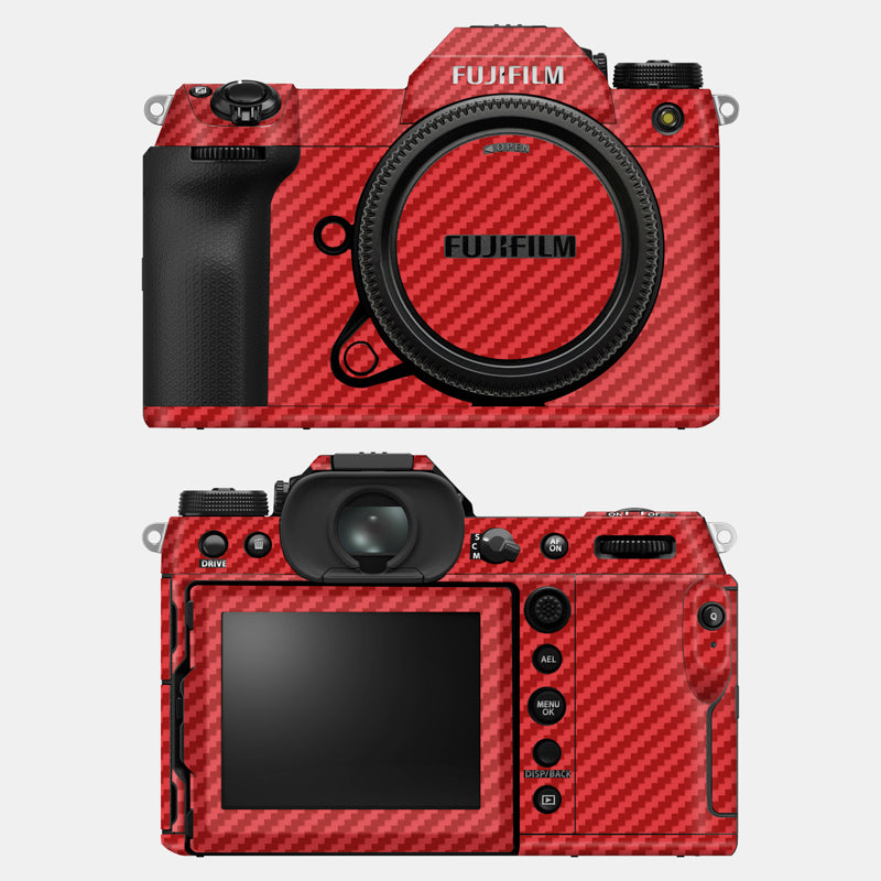 Carbon Fibre Red Full Body