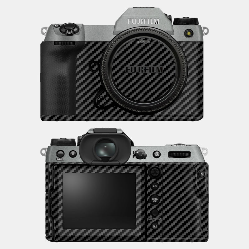 Retro Carbon Fibre Black Full Body