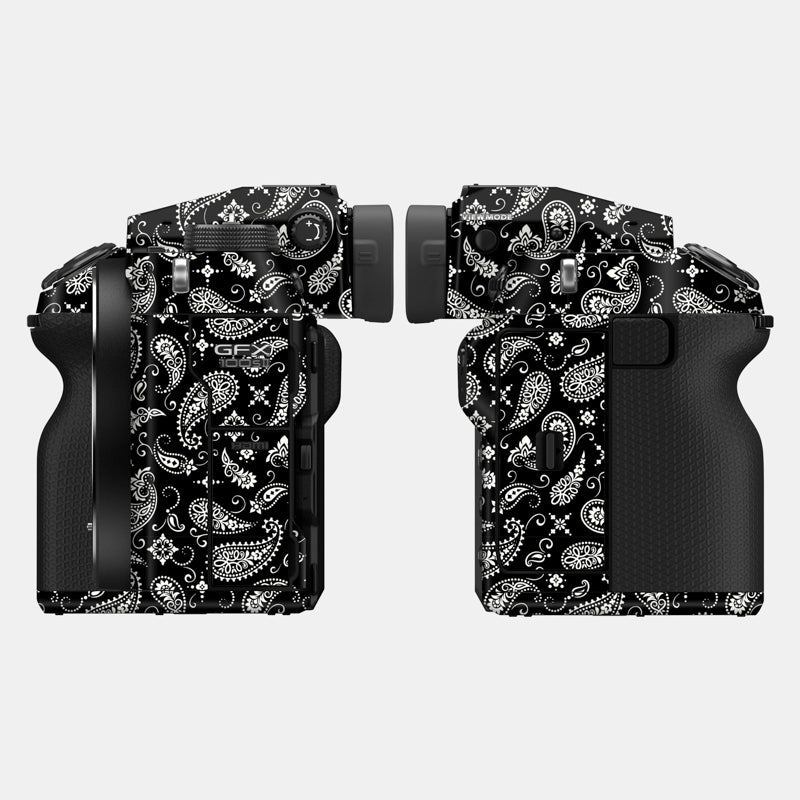 Black Paisley Full Body