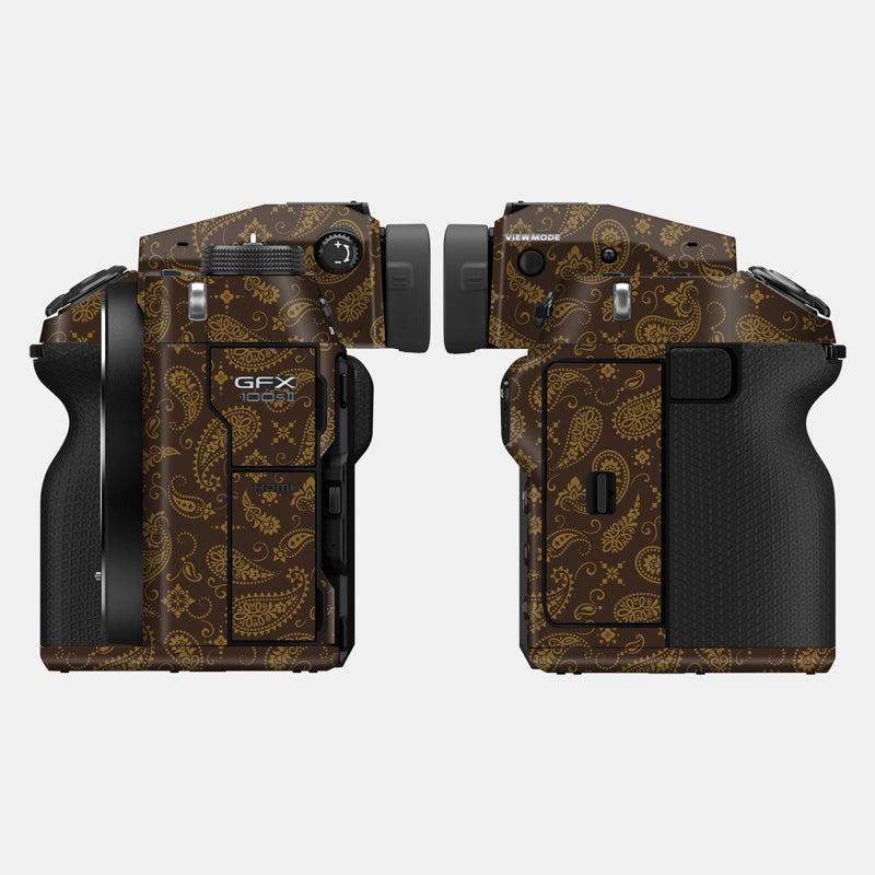 Brown Paisley Full Body