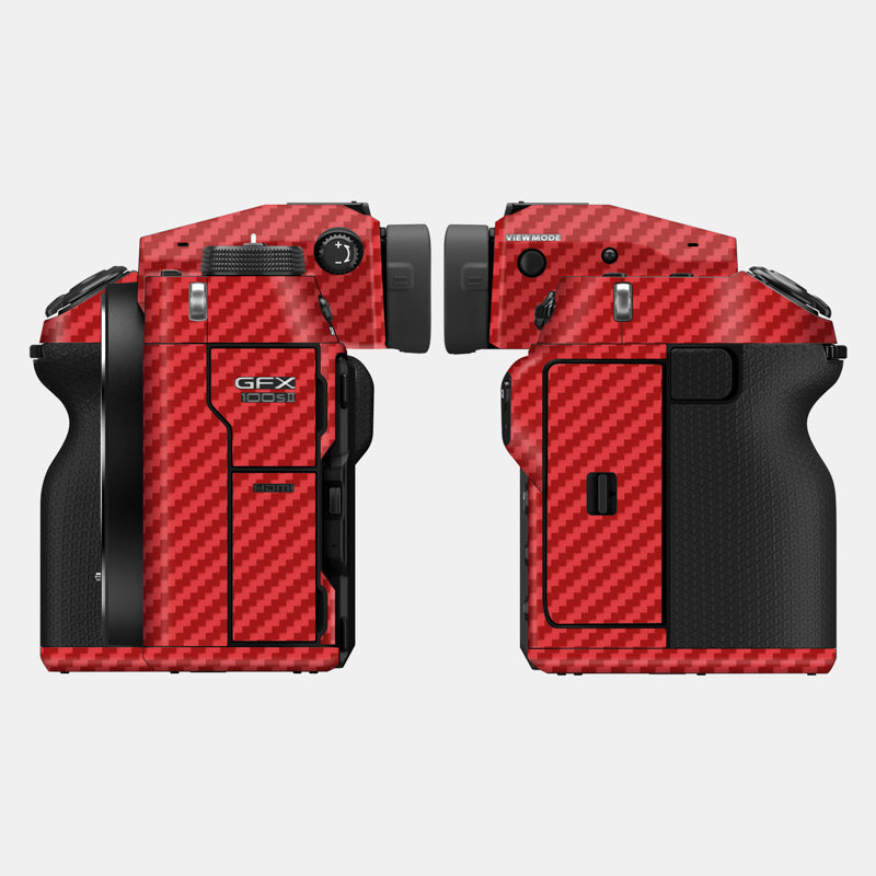 Carbon Fibre Red Full Body