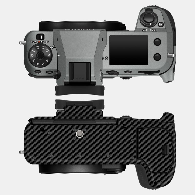 Retro Carbon Fibre Black Full Body