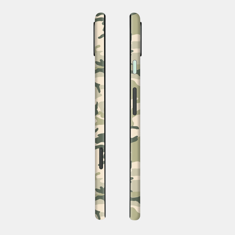 Military Camo Full Back