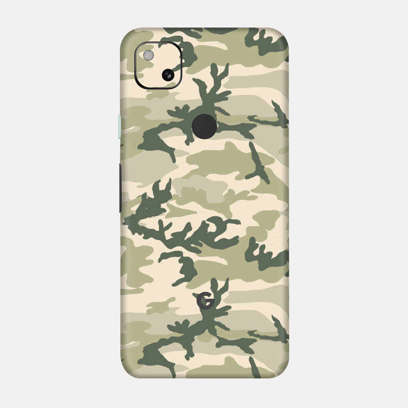 Military Camo Full Back