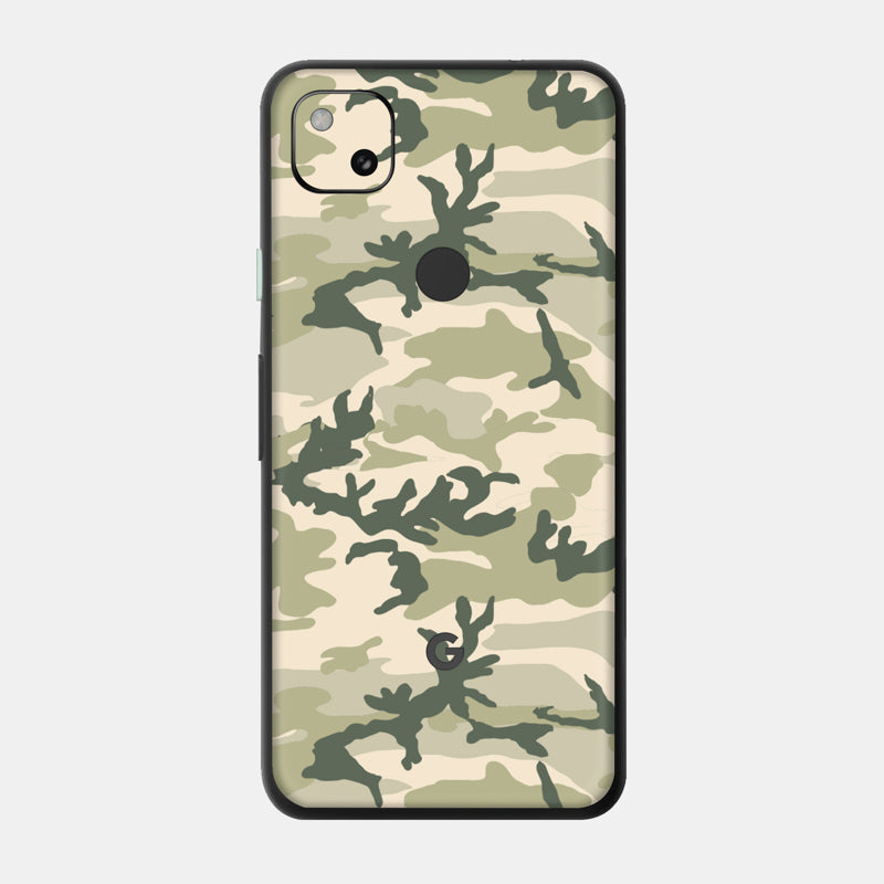 Military Camo Glass Back
