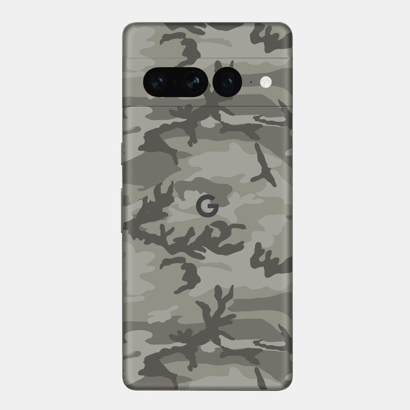 Dessert Camo Glass Back