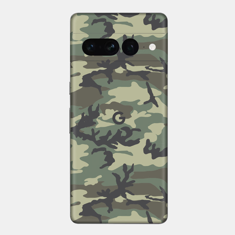 Forest Camo Glass Back