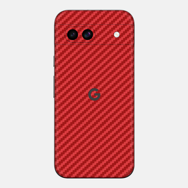 Carbon Fibre Red Glass Back