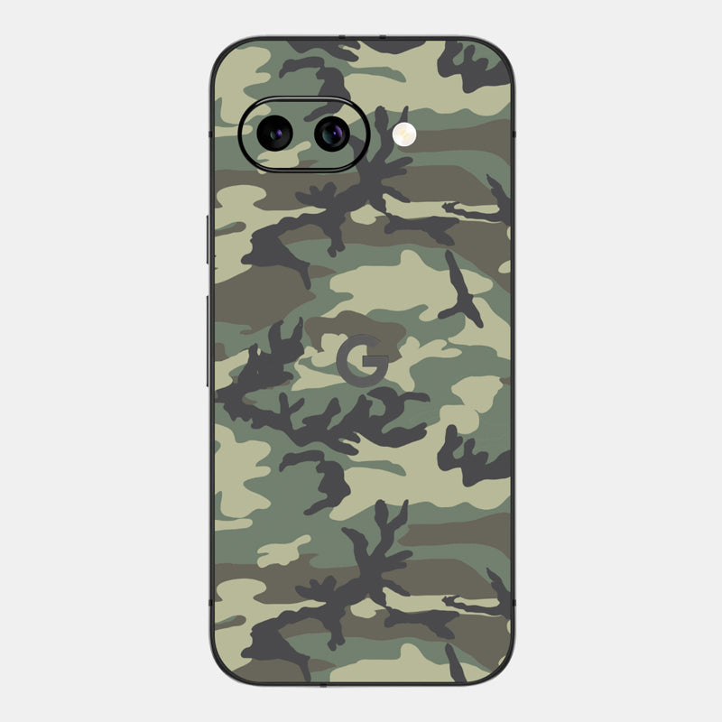 Forest Camo Glass Back