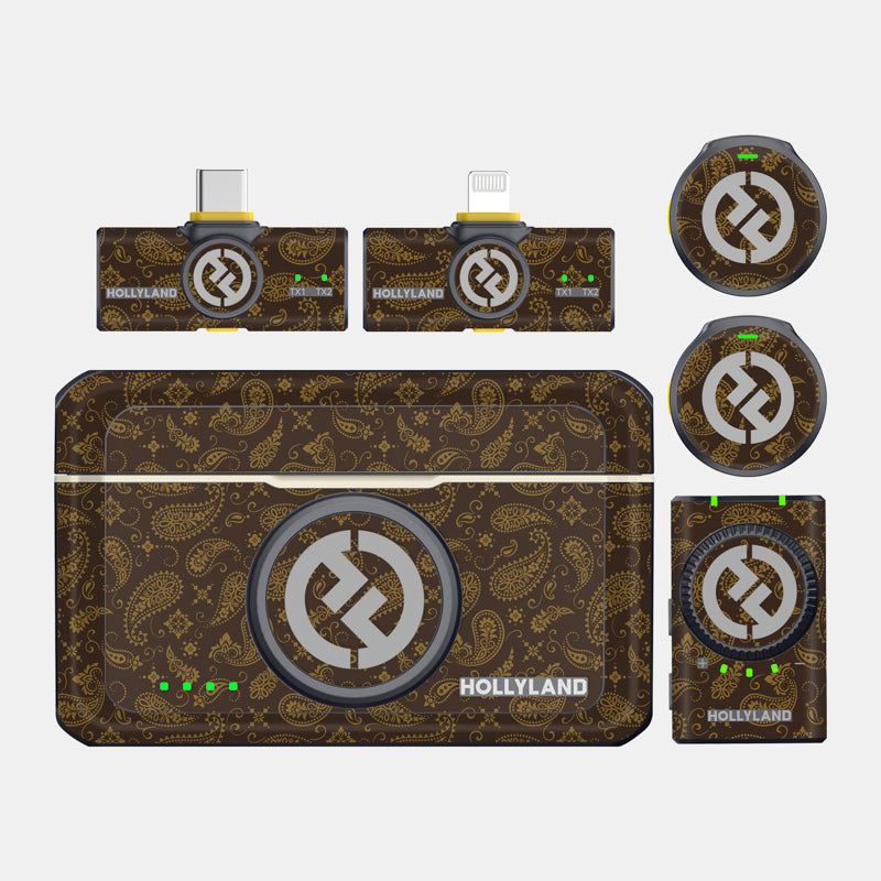 Brown Paisley Full Body