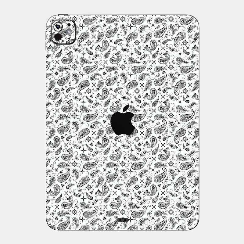 White Paisley Full Body