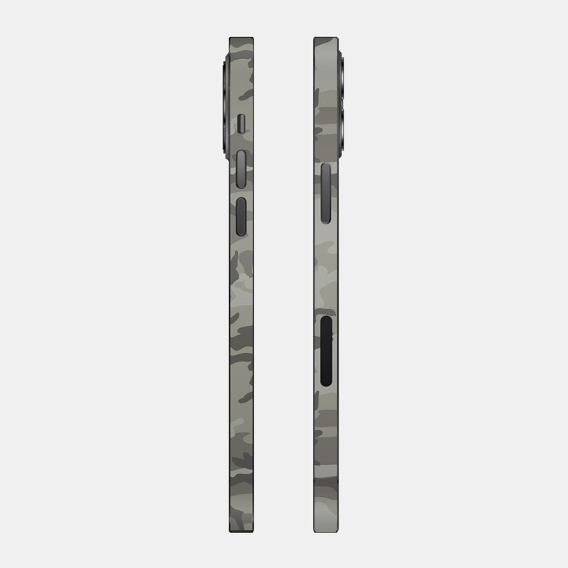 Dessert Camo Glass Back