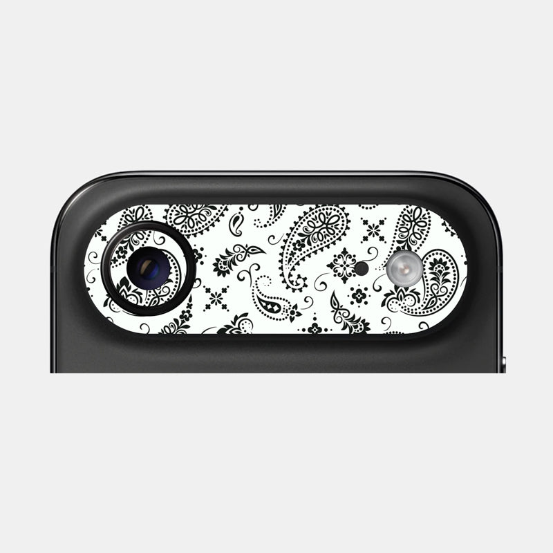 White Paisley Pack of 2