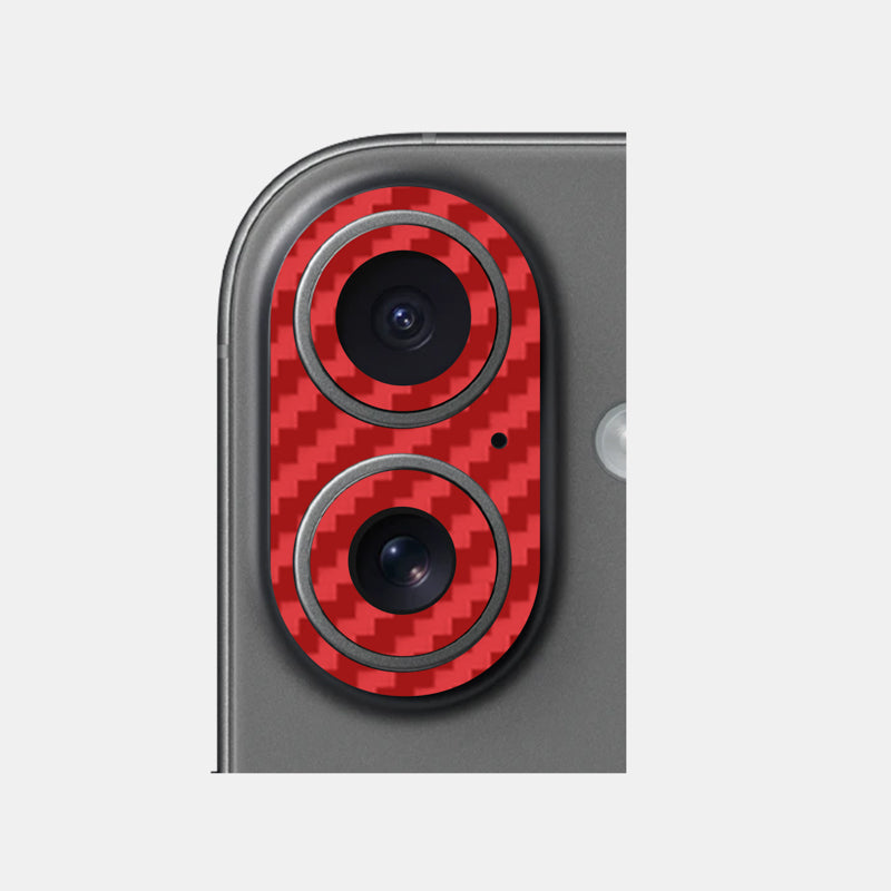 Carbon Fibre Red Pack of 2