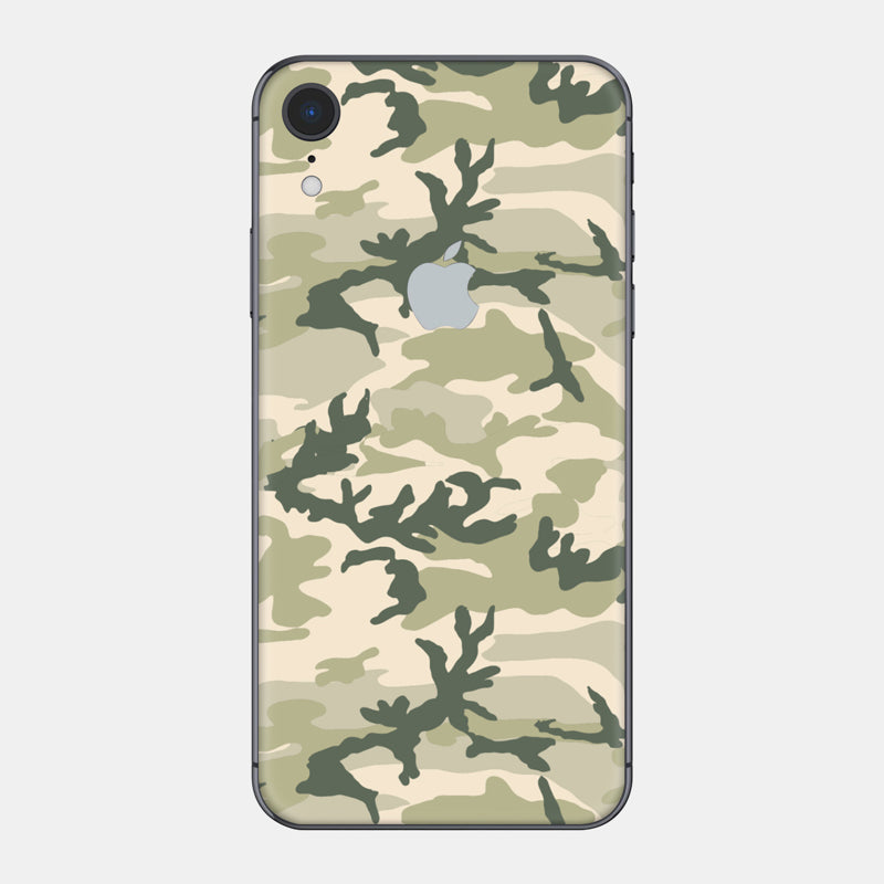 Military Camo Glass Back