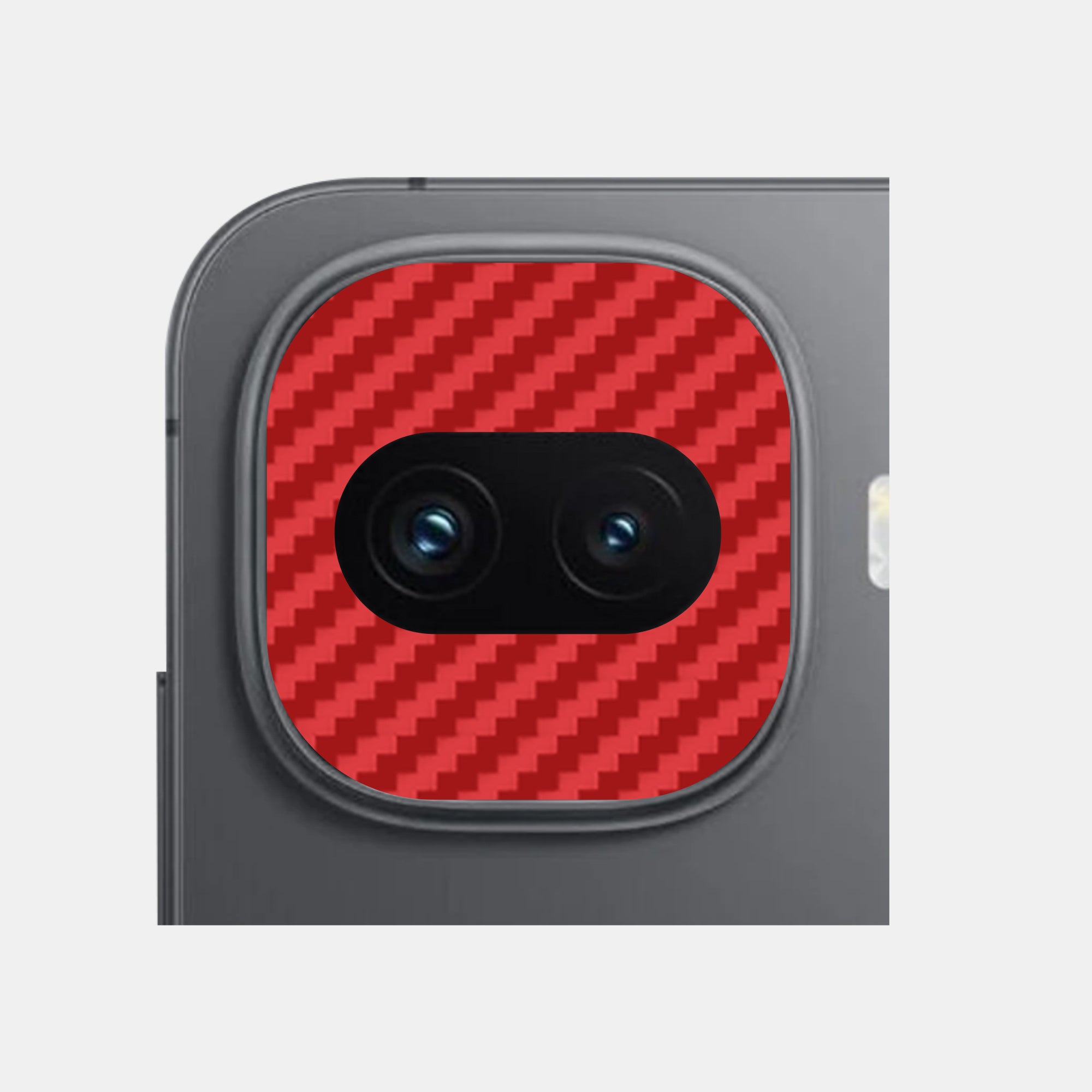 Carbon Fibre Red Pack of 2