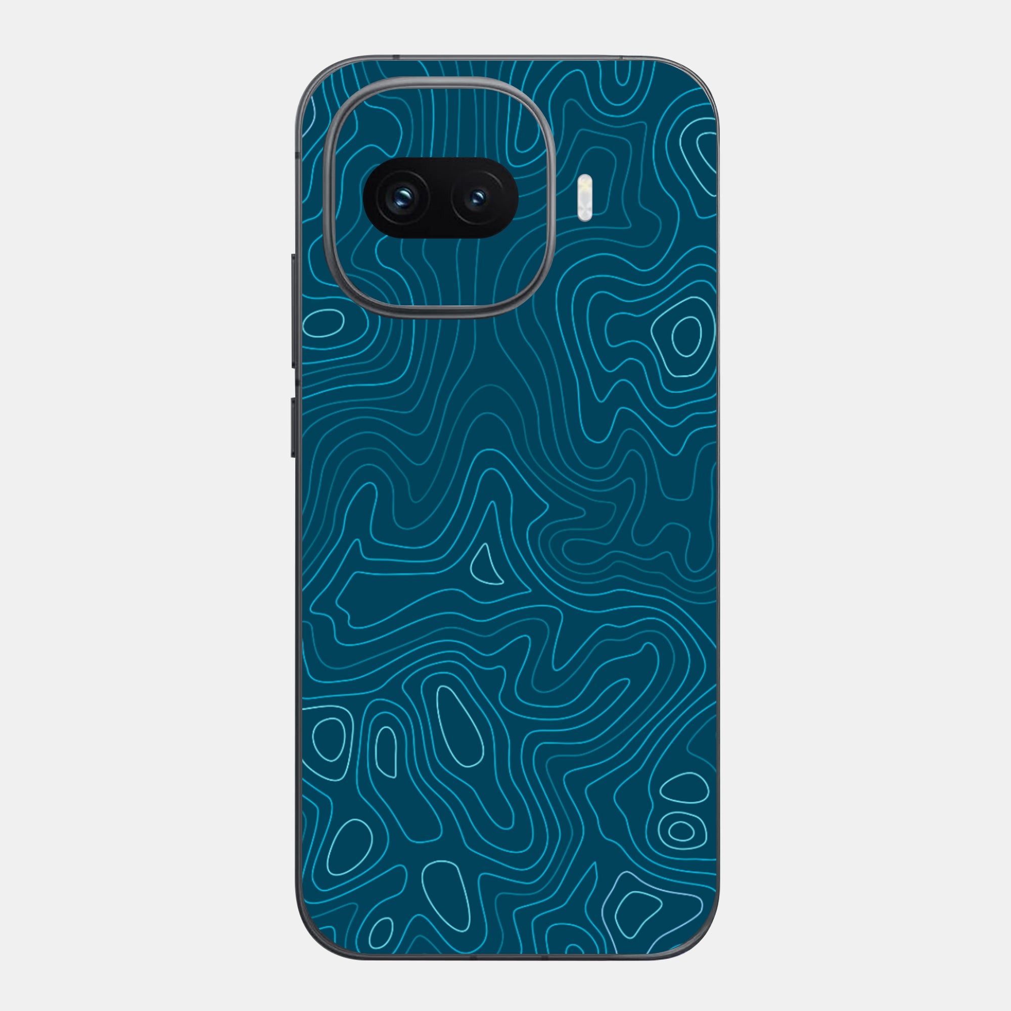 Aqua Glass Back