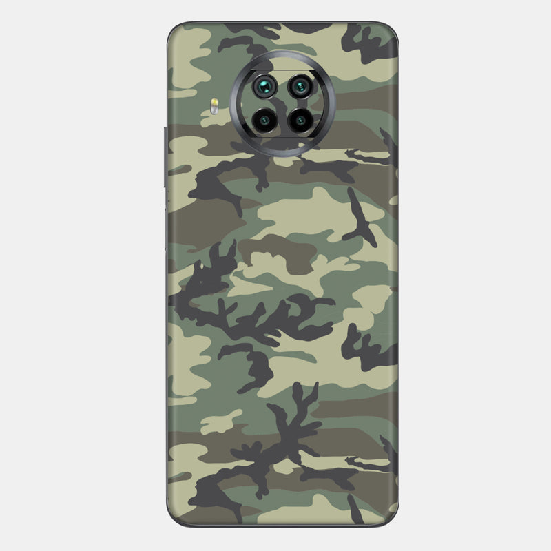 Forest Camo Glass Back